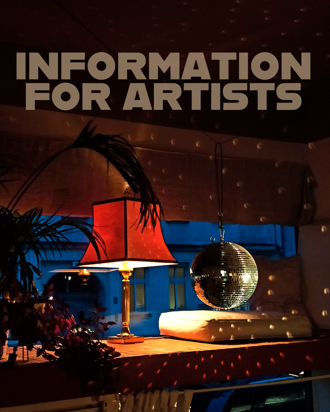 Information for Artists